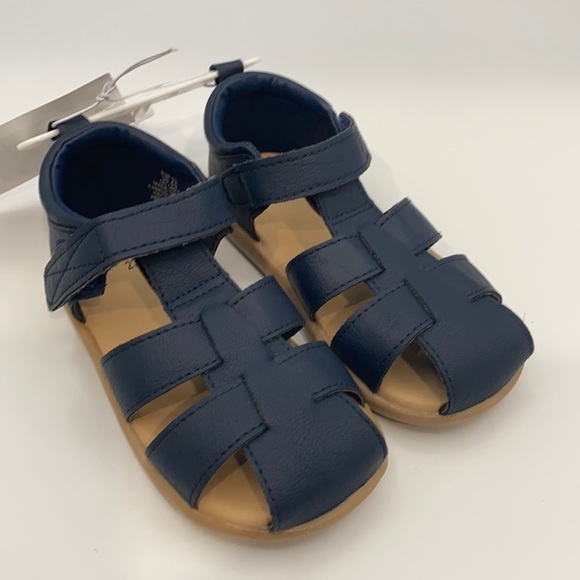 H&M KIDS FAUX LEATHER SANDALS - Picture 1 of 7
